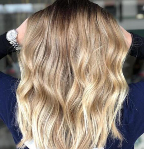 balayage meches blondes