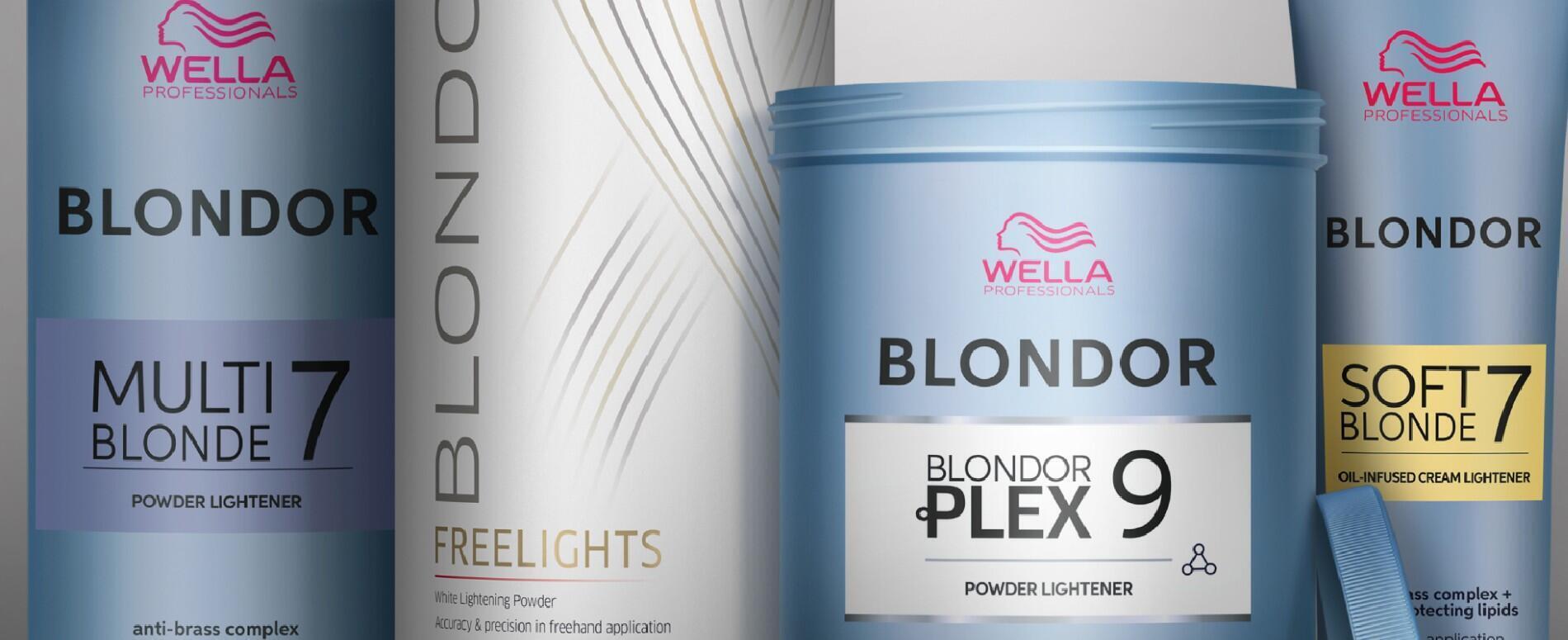 Wella Blondor saç açıcı sistemi profesyonel salon uygulaması