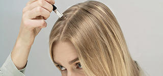 coloration après protéine