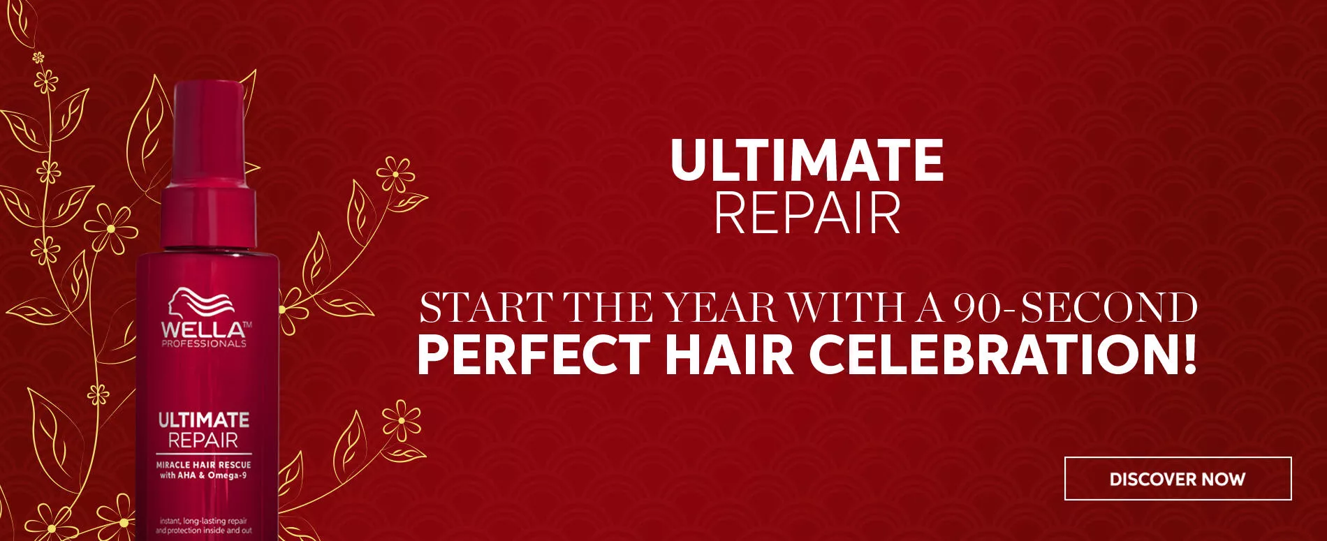 Ultimate Repair, Start The Year With A 90-Second Perfect Hair Celebration!