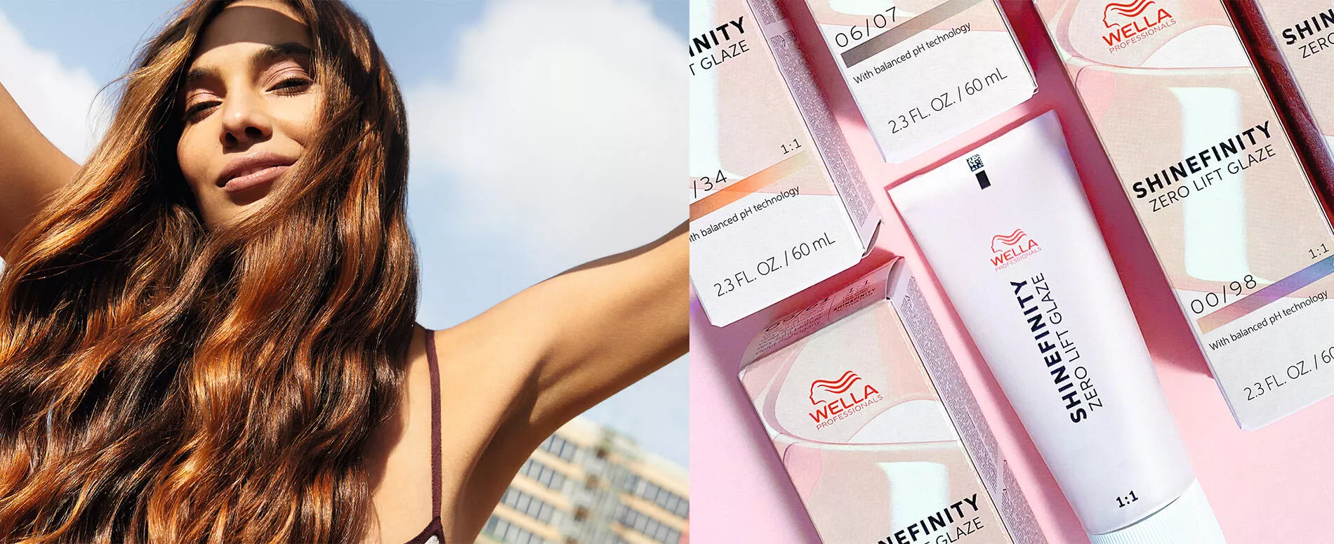 Shinefinity Zero Lift Hair Glaze Wella Professionals