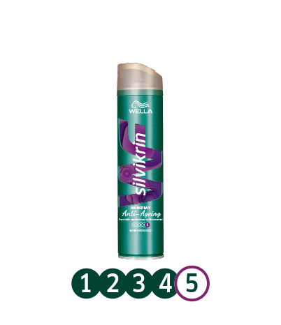 SILVIKRIN Anti-ageing & Hold Hairspray 250ml