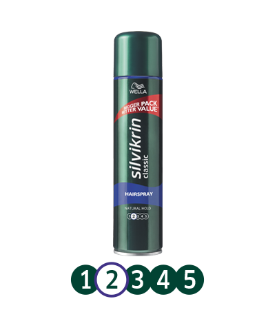 SILVIKRIN Natural Hold Hairspray 400ml