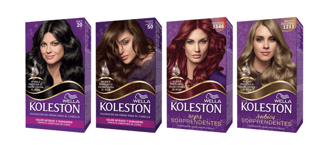 Productos y tintes de cabello  Koleston MX