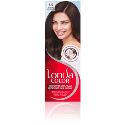 Farba do włosów średni brąz 5/0