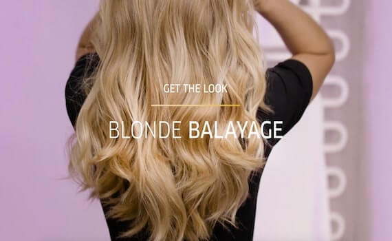 How to dye blonde balayage