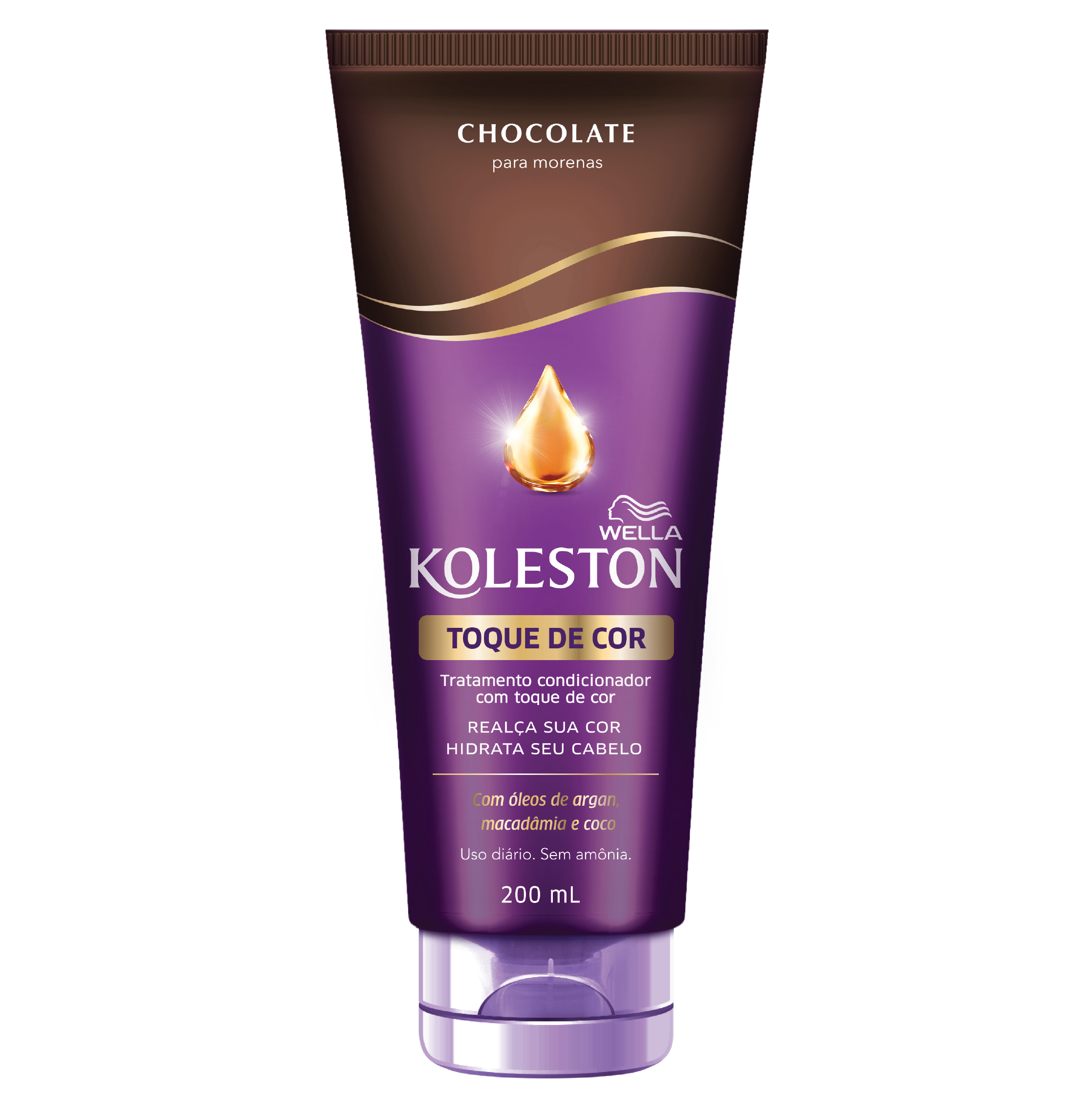 Tratamento Condicionador Toque De Cor Koleston Chocolate 200ml | Wella