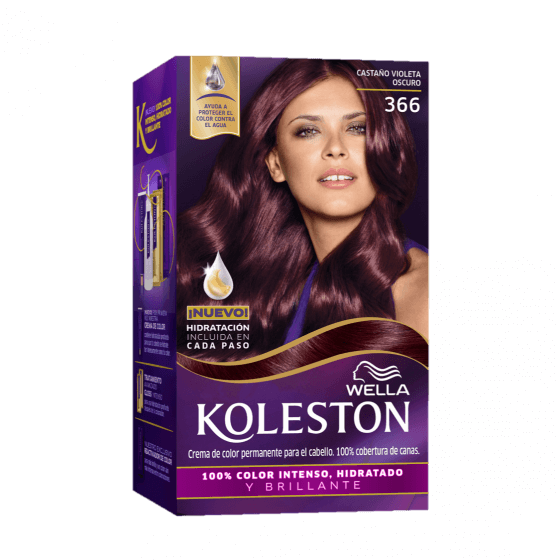 Wella Koleston Permanent Hair Color Cream With Water Protection Factor -  Violet 366 | Wella