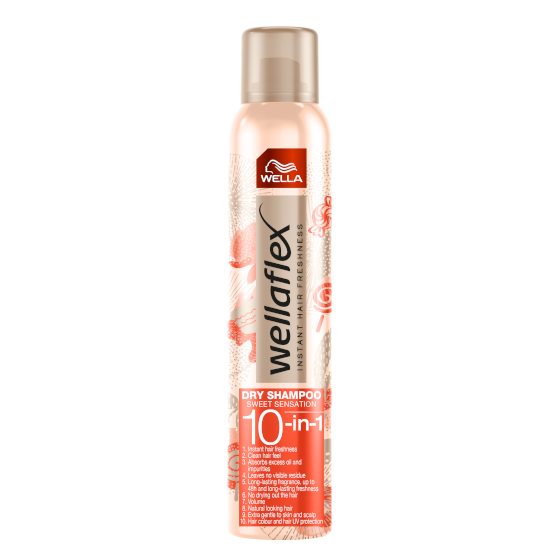 Wellaflex Dry Shampoo 10in1 Sweet Sensation 180ml Wella