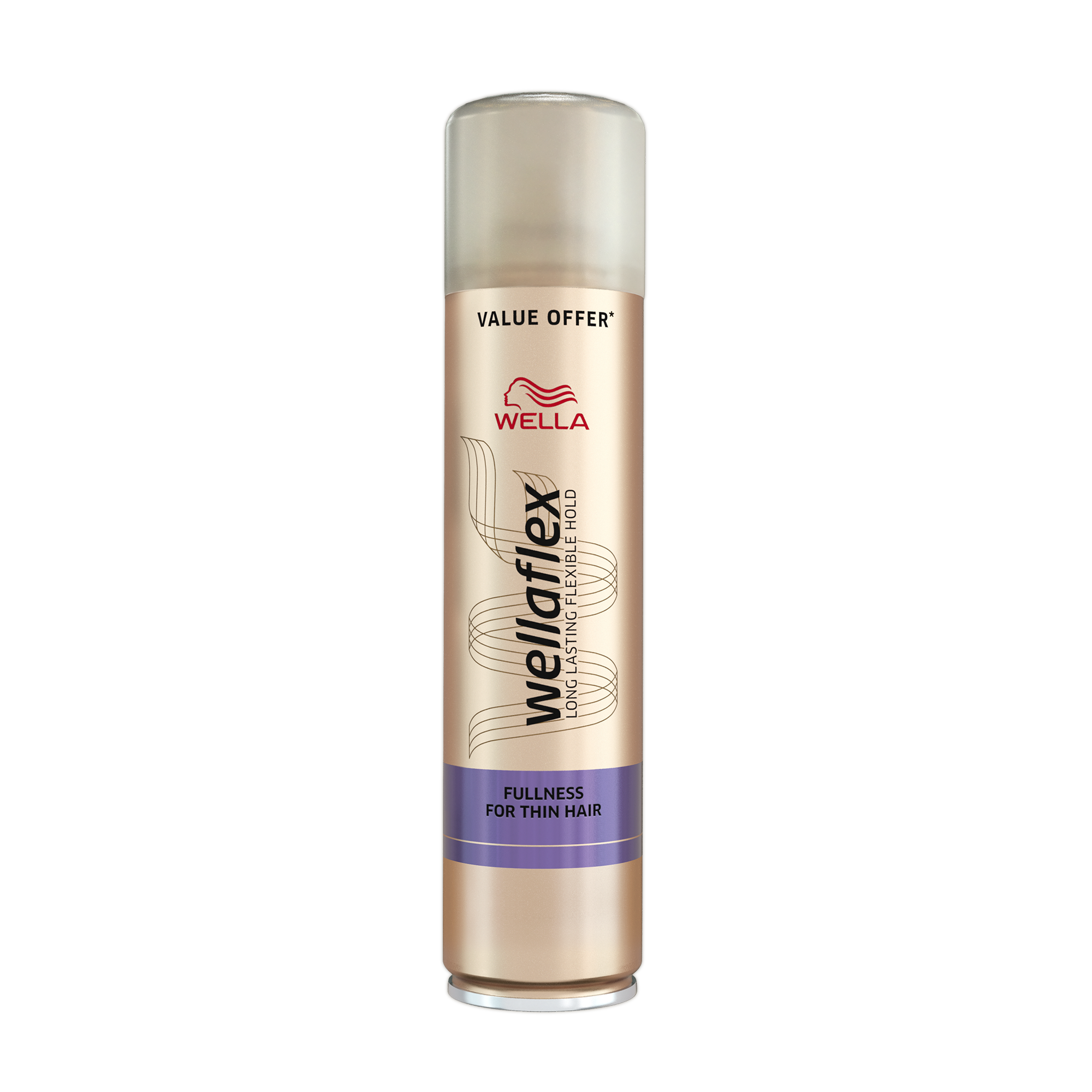 Wellaflex Fullness For Thin Hair Ultra Strong Hairspray, Hold: 5/5, 400 ml  | Wella