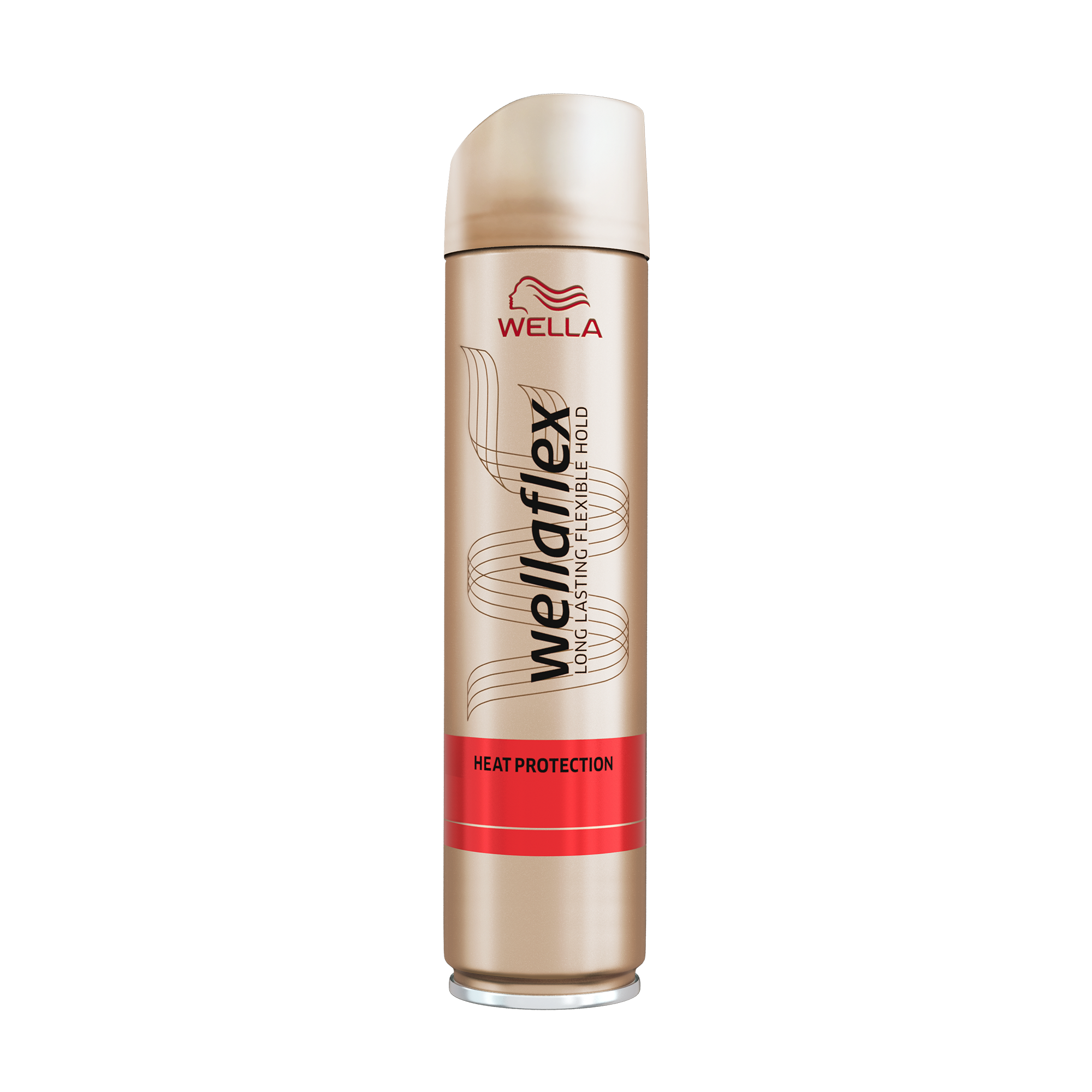 Wellaflex Heat Protection Ultra Strong Hairspray, Hold: 5/5, 250 ml | Wella