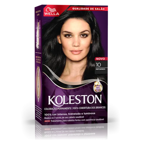 Coloração Creme Preto Infinito 10