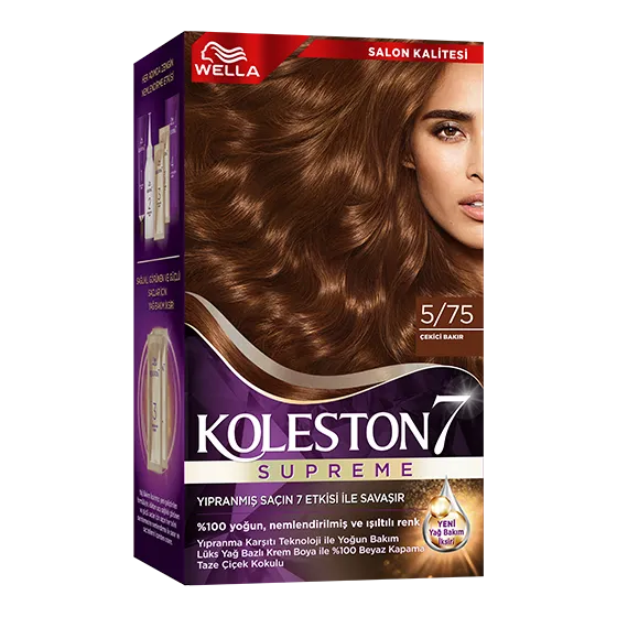 Wella Koleston Supreme Saç Boyası 5/75 Çekici Bakır
