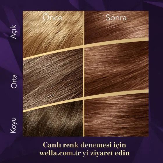 Wella Koleston Supreme Saç Boyası 5/75 Çekici Bakır