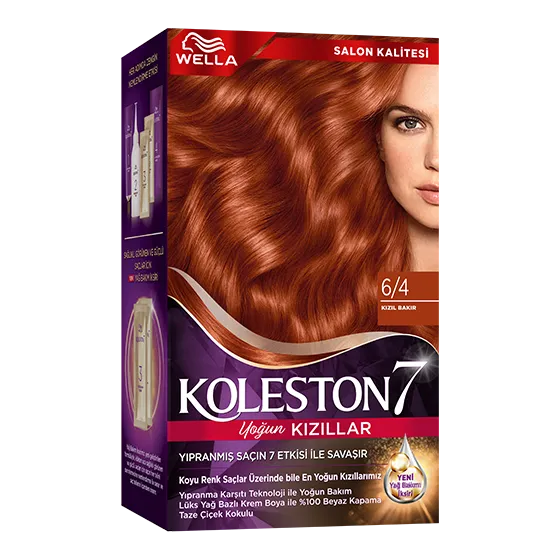 Wella Koleston Supreme Saç Boyası 6/4 Kızıl Bakır