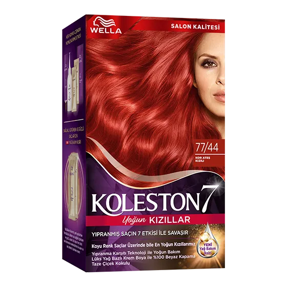 Wella Koleston Supreme Saç Boyası 77/44 Kor Ateş Kızılı