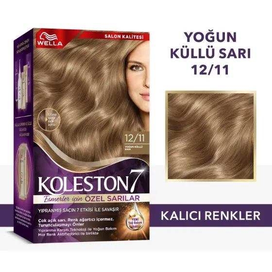 Wella Koleston Supreme Saç Boyası 12/11 Yoğun Küllü Sarı