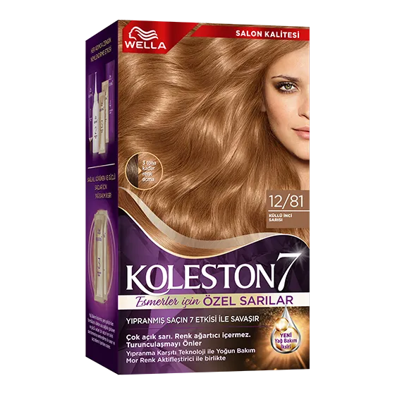 Wella Koleston Supreme Saç Boyası 12/81 Küllü İnci Sarısı
