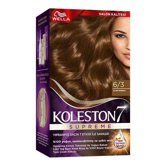 Wella Koleston Supreme Saç Boyası 6/3 Altın Kumral