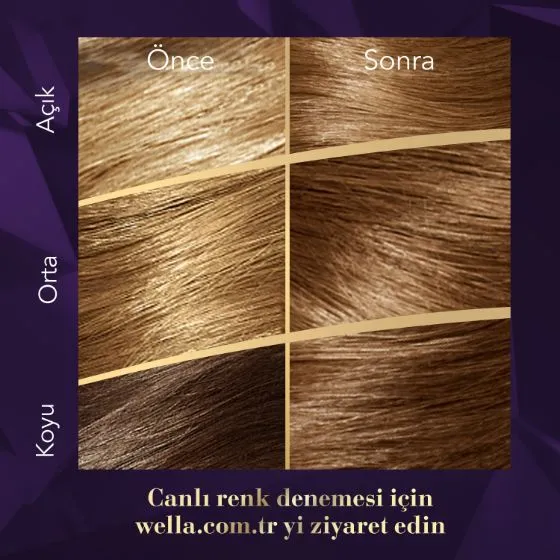 Wella Koleston Supreme Saç Boyası 6/3 Altın Kumral