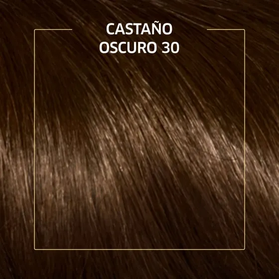 Crema de color permanente 30 Castaño Oscuro