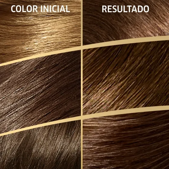 Crema de color permanente 40 Castano Mediano