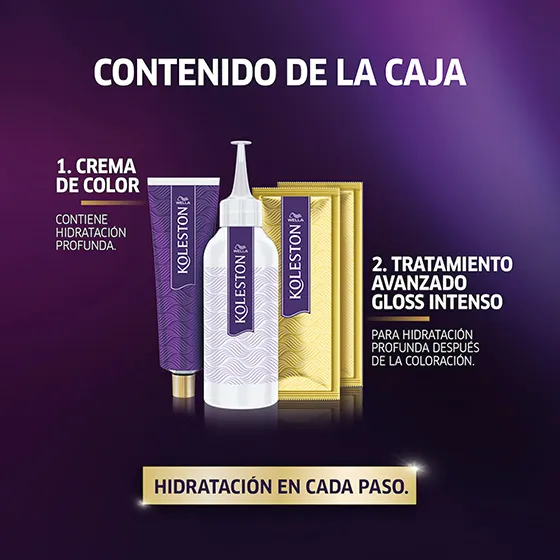 Wella Koleston Coloracion Permanente en Crema, 34 Castaño Oscuro Hipnotico