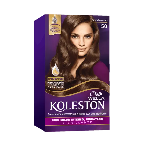 Crema de color permanente 50 Castaño Claro