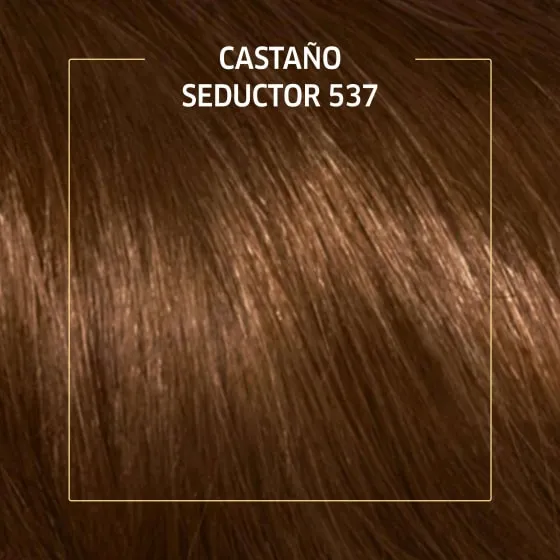 Crema de color permanente 537 Castaño Seductor