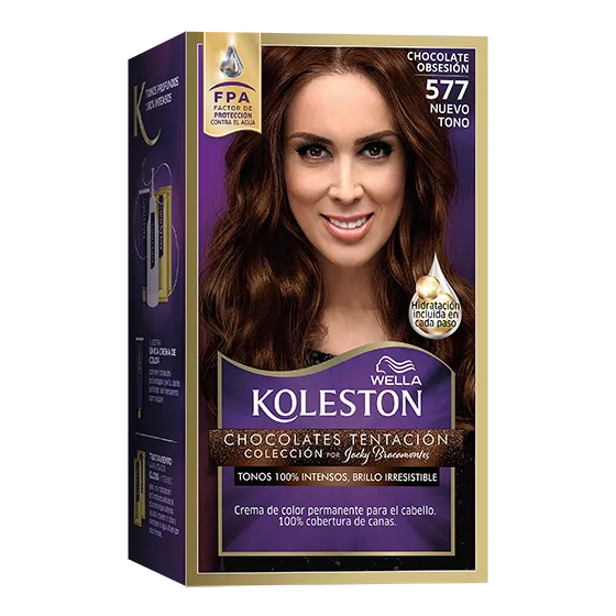 Wella Koleston Coloracion Permanente en Crema, 577 Chocolate Obsesion