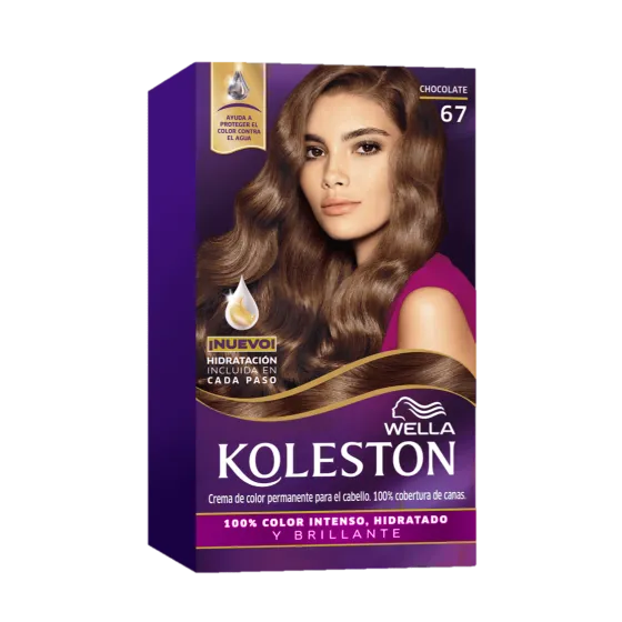 Crema de color permanente 67 Chocolate