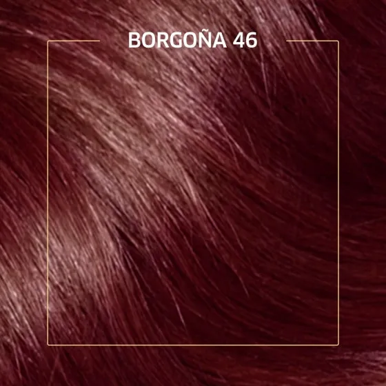 Crema de color permanente 46 Borgoña