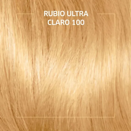 Crema de color permanente 100 Rubio Ultra Claro