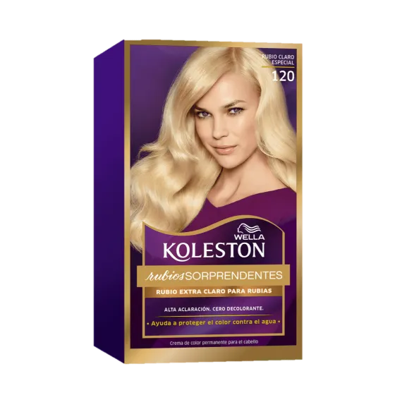 Crema de color permanente 120 Rubio Claro Especial