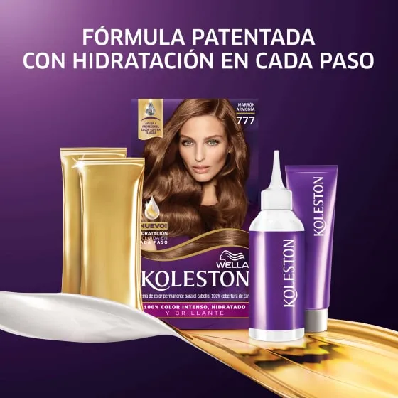 Crema de color permanente 777 Marrón Armonía