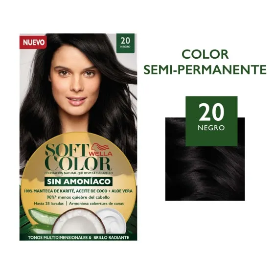 Soft Color 20 Negro