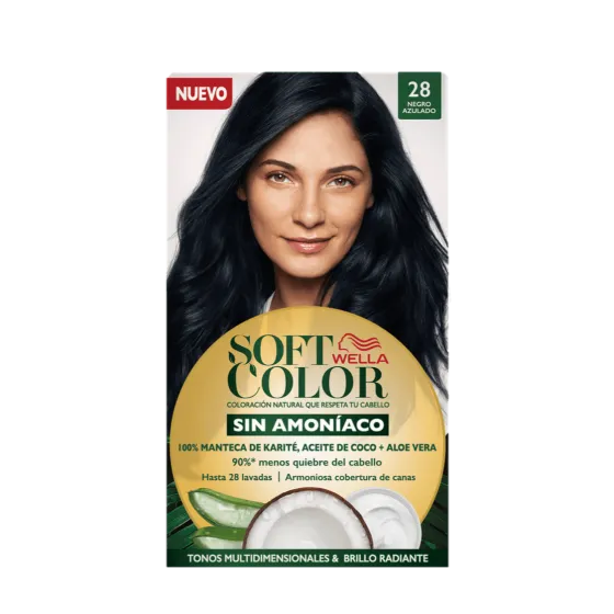 Soft Color 28 Negro azulado