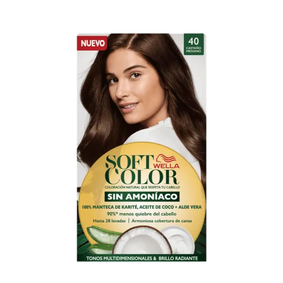 Soft Color 40 Castaño mediano