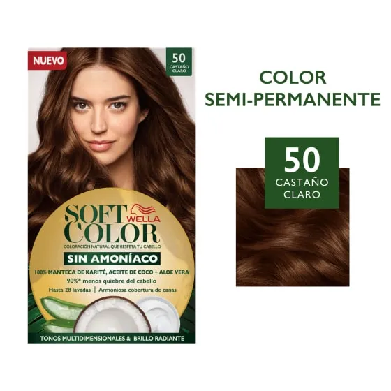 Soft Color 50 Castaño Claro