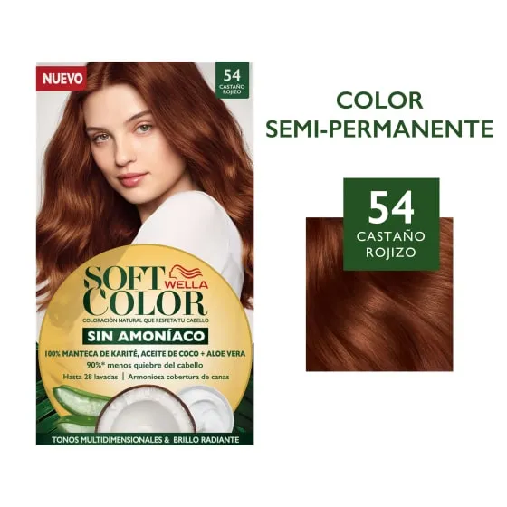 Soft Color 54 Castaño rojizo