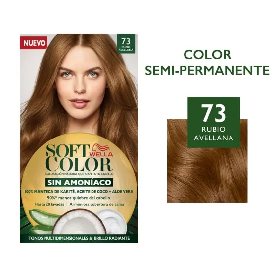 Soft Color 73 Rubio Avellana