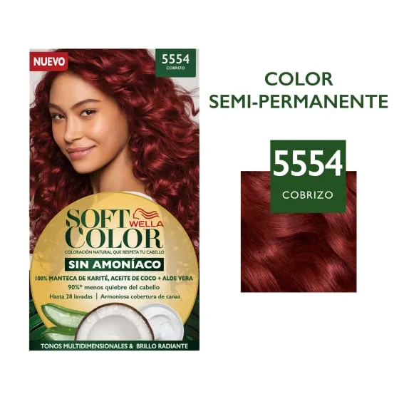 Soft Color 5554 Cobrizo intenso