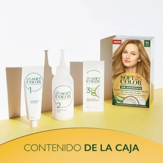 Soft Color 80 Rubio claro