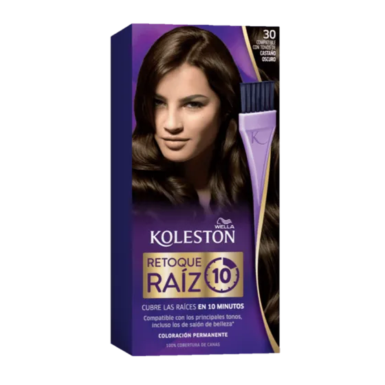 Retoque Raíz 10 - 30 Castaño Oscuro