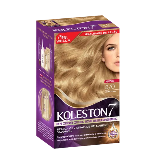 Permanent Hair Color Cream Light Blonde 80