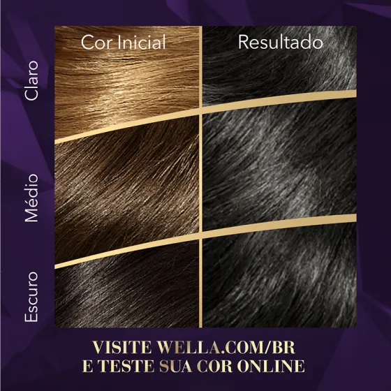 Coloração Creme Preto 20