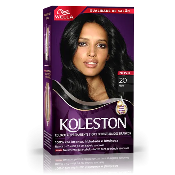 Coloração Creme Preto 20