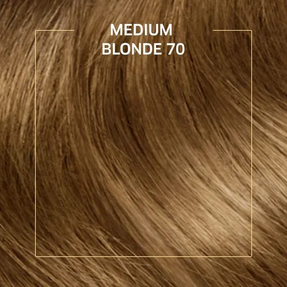 Permanent Hair Color Cream Medium Blonde 70