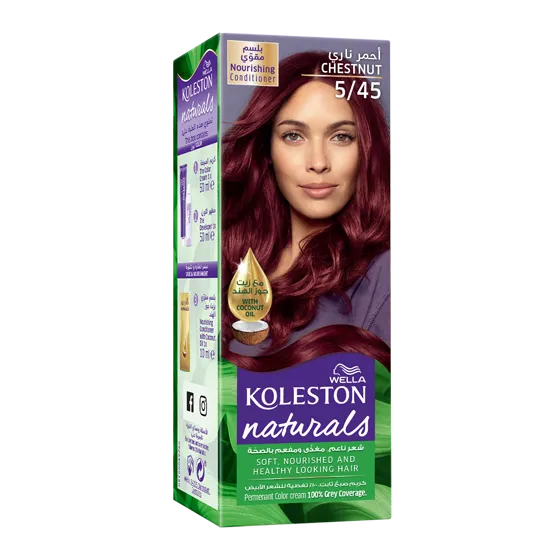 صبغة الشعر  ويلا كولستون ناتشرالز 5/45 كستنائي
