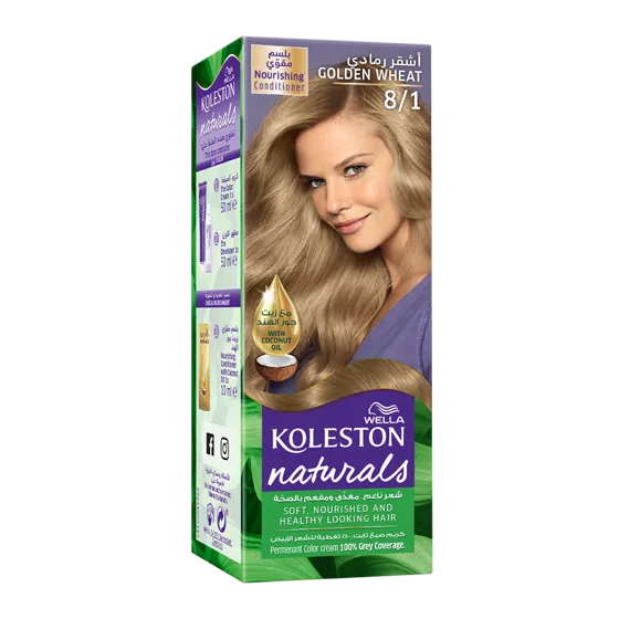 صبغة الشعر ويلا كولستون ناتشرالز 8/1 أشقر رمادي